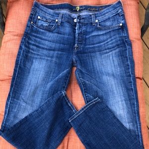 7 for all mankind. Josefina skinny boyfriend jeans